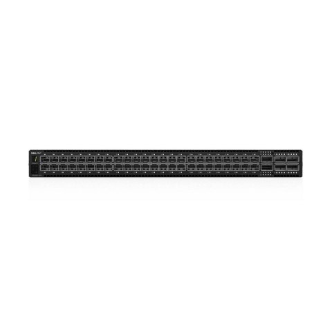 Switch zarządzalny Dell EMC S5248F-ON Switch 48x25GbE SFP28 4x100GbE QSFP28 2x100GbE QSFP-DD IO to PSU 2xPSU OS10