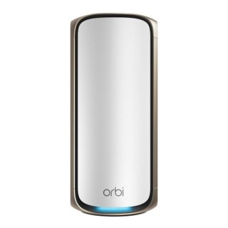 System Mesh Netgear Orbi RBE970 Quad-Band WiFi 7 BE27000 Classic White satelita