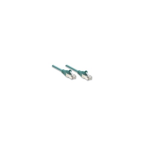PatchCord 100% miedź Intellinet Cat.5e S/FTP, 3m, zielony