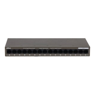 Switch niezarządzalny Dahua PFS3016-16GT-M 16x1GbE