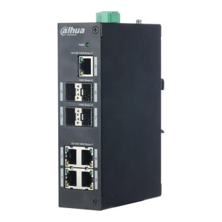 Switch niezarządzalny Dahua PFS3409-4GT-V2 5x1GbE 4xSFP