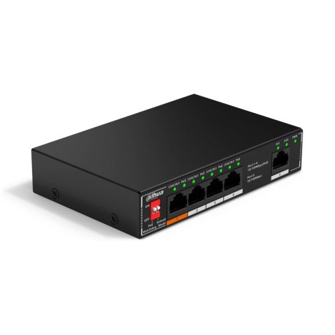 Switch niezarządzalny Dahua SF1005P 4x10/100Mbps 1x10/100Mbps PoE