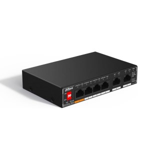 Switch niezarządzalny Dahua SG1006P 2x1GbE Uplink 4xGbE PoE