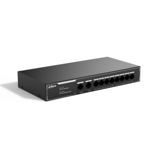 Switch niezarządzalny Dahua SG1010LP 2x1GbE Uplink 8x1GbE PoE
