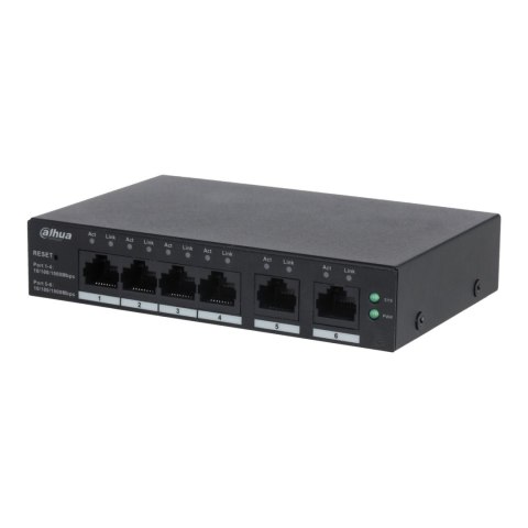 Switch zarządzalny Dahua CS4006-4GT 4x1GbE 2x1GbE uplink