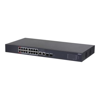 Switch zarządzalny Dahua CS4220-16GT-135 16x1GbE 2x1GbE uplink 2xSFP uplink PoE 135W