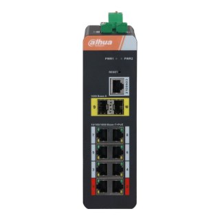 Switch zarządzalny Dahua EDP-75-48 8xGbE PoE 2xSFP 2xRS485 1xConsole