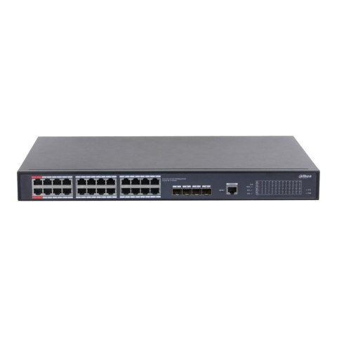Switch zarządzalny Dahua S5428-24GT4XF-360 24x1GbE PoE 4x10GbE SFP+ 1xConsole