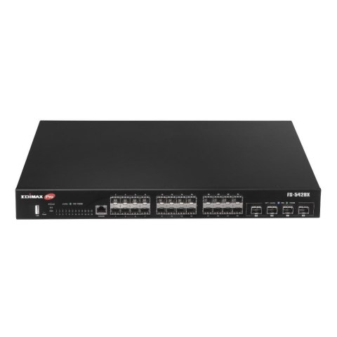 Switch zarządzalny Edimax FS-5428X 24x1GbE SFP 4x10GbE SFP+ Uplink USB