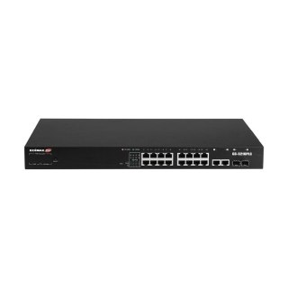Switch zarządzalny Edimax GS-5216PLC Web Smart 16x1GbE PoE+ 2xSFP Combo Uplink