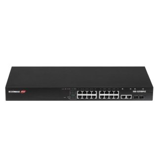 Switch zarządzalny Edimax IGS-5218PLC Web Smart 16x1GbE PoE+ 2xSFP Combo Uplink