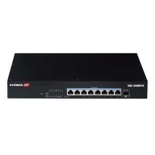 Switch zarządzalny Edimax TGS-3109PLX Web Smart 8x2,5GbE PoE++ 1x10GbE SFP+ Uplink