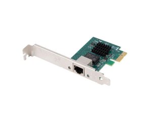 Karta sieciowa Lanberg PCI Express x1 1x RJ45 2.5GB Śledź low profile