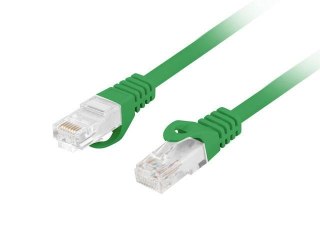 Patchcord Lanberg UTP kat.6 0,25m LSZH CU fluke passed zielony