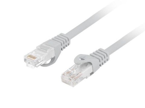 Patchcord Lanberg UTP kat.6 20m LSZH CU fluke passed szary