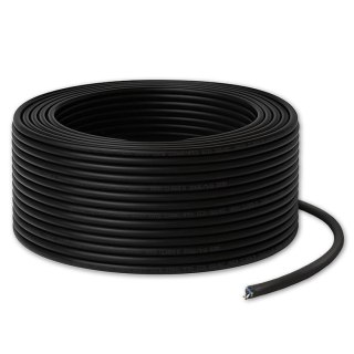 Kabel sieciowy Qoltec Patchcoed skrętka UTP | CAT6 | High speed 1Gb/s | LAN | 50m | Czarny