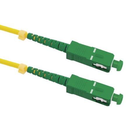 Patchcord Światłowodowy Qoltec SC/APC - SC/APC SM 9/125 G652D 1m