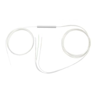 Splitter światłowodowy Qoltec 1x4, 0.9mm, G.657A SM 1.5m