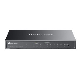 Switch zarządzalny TP-Link Omada ES210GMP 9x10/100/1000 (8x PoE+ 123W) 1xSFP/RJ45 Combo