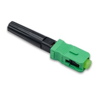Szybkozłącze światłowodowe Qoltec SC/APC | Singlemode | 0.9mm | Zestaw 10 szt.