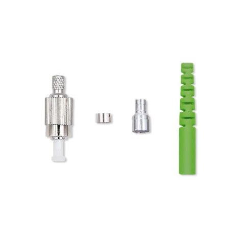 Złącze światłowodowe Qoltec FC/APC | Singlemode | 3.0mm | Zestaw montażowy | 200szt.