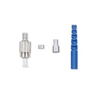 Złącze światłowodowe Qoltec FC/PC | Singlemode | 3.0mm | Zestaw montażowy | 200szt.