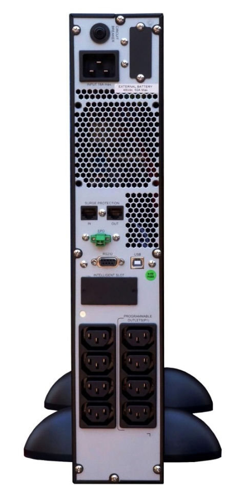 Zasilacz awaryjny UPS ORVALDI V2000+ sinus 2U LCD Line-Interactive
