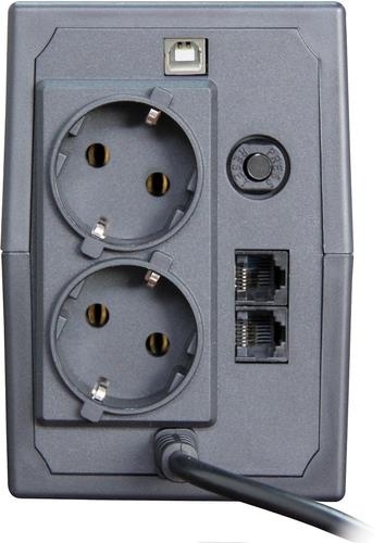 Zasilacz awaryjny UPS ORVALDI i600 LCD USB line-interactive