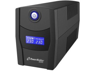 Zasilacz awaryjny UPS Power Walker VI Line-Interactive 1000VA 2x230V Schuko USB-B