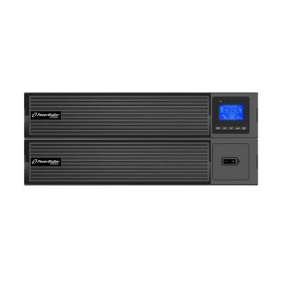 Zasilacz awaryjny UPS PowerWalker VFI 6000 LICR IOT PF1 On-line 6000va Terminal USB-B RS-232 LCD 4U