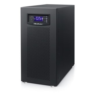 Zasilacz awaryjny UPS Qoltec 3-fazowy | 15kVA | 12kW | LCD | EPO | SNMP | USB | On-line | High frequency
