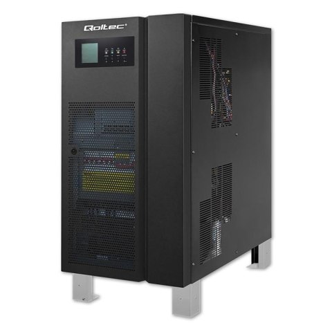 Zasilacz awaryjny UPS Qoltec 3-fazowy | 20kVA | 16kW | LCD | EPO | SNMP | USB | On-line | Low frequency