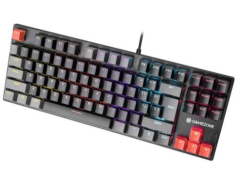 Klawiatura przewodowa Tracer GAMEZONE Blade 87 USB czarna