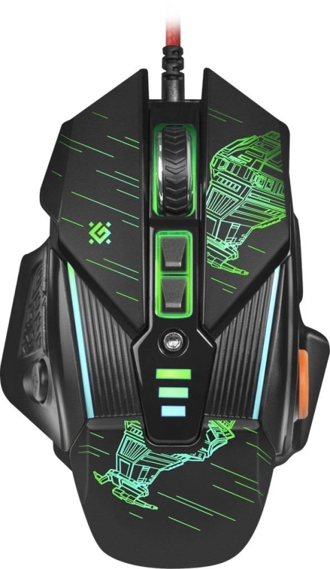 Mysz przewodowa Defender STARX GM-390L 3200dpi Gaming 8P + GRA