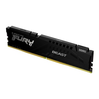 Pamięć DDR5 Kingston FURY Beast 16GB (1x16GB) 5600MHz CL40 1,25V Czarna