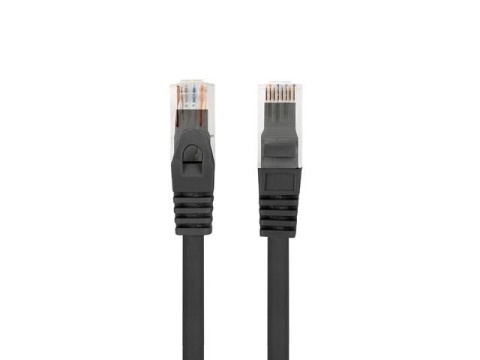 Patchcord Lanberg UTP kat.6 0,5m LSZH CU fluke passed czarny