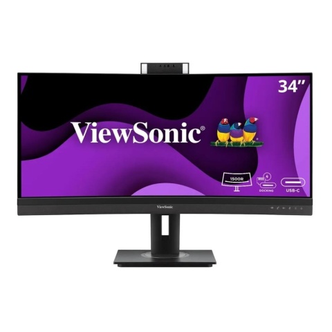 Monitor ViewSonic 34" VG3457CV MVA UWQHD 100Hz 2xHDMI DP HUB RJ45 głośniki