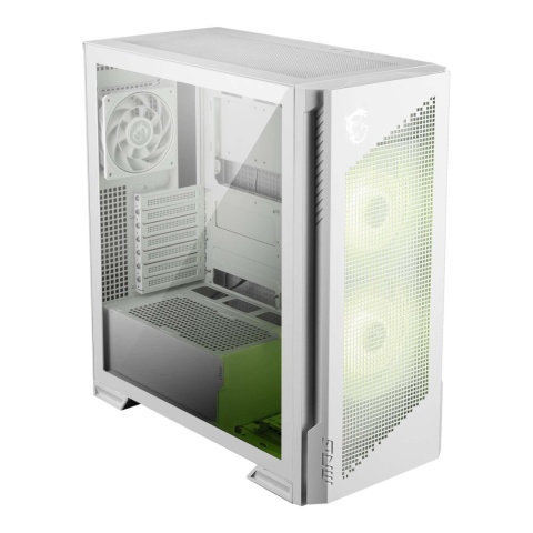 Obudowa MSI MPG VELOX 300R AIRFLOW PZ WHITE E-ATX Midi z oknem, bez zasilacza