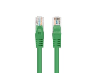 Patchcord Lanberg UTP kat.6 0,5m zielony 10-Pack