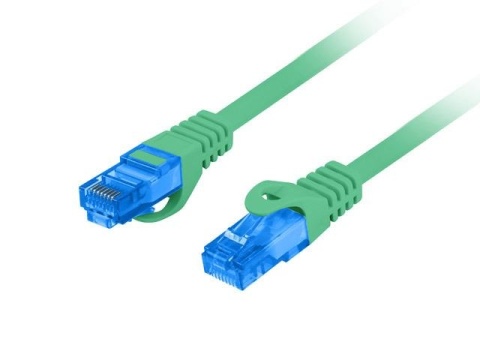 Patchcord Lanberg S/FTP kat.6A 2m LSZH CCA fluke passed zielony