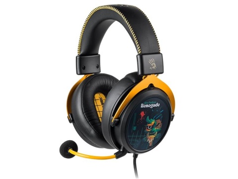 Słuchawki z mikrofonem A4Tech BLOODY MR595 Renegade Midnight