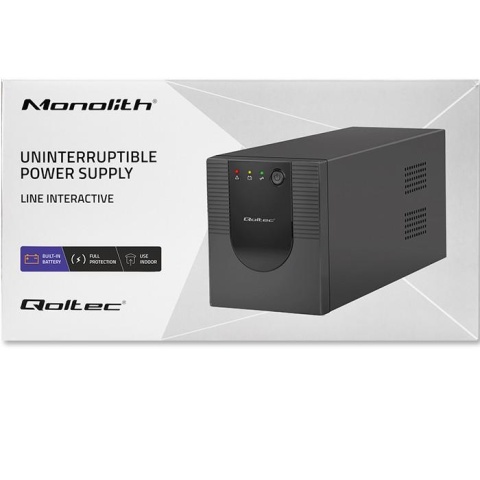 Zasilacz awaryjny UPS Qoltec Monolith | 1200VA | 720W