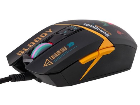 Mysz przewodowa A4Tech Bloody W63 Max RENEGADE Midnight USB Activated gamingowa