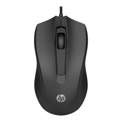 Mysz przewodowa HP 105 BLK Wired Mouse optyczna czarna