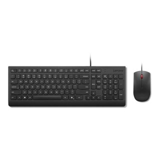Zestaw klawiatura + mysz Lenovo Essential Wired Combo Keyboard and Mouse (US English 103P) czarny