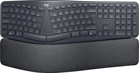 Klawiatura bezprzewodowa Logitech ERGO K860 czarna ergonomiczna