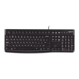Klawiatura przewodowa Logitech K120 USB US czarna