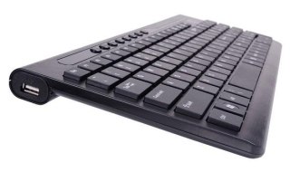Klawiatura przewodowa Rebeltec PORTAL USB czarna