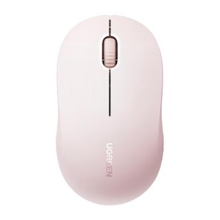 Mysz bezprzewodowa Ugreen M331P, Bluetooth 5.4 wielotrybowa - różowa