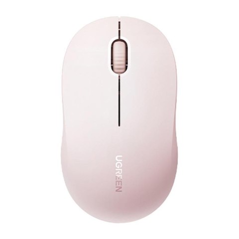 Mysz bezprzewodowa Ugreen M331P, Bluetooth 5.4 wielotrybowa - różowa